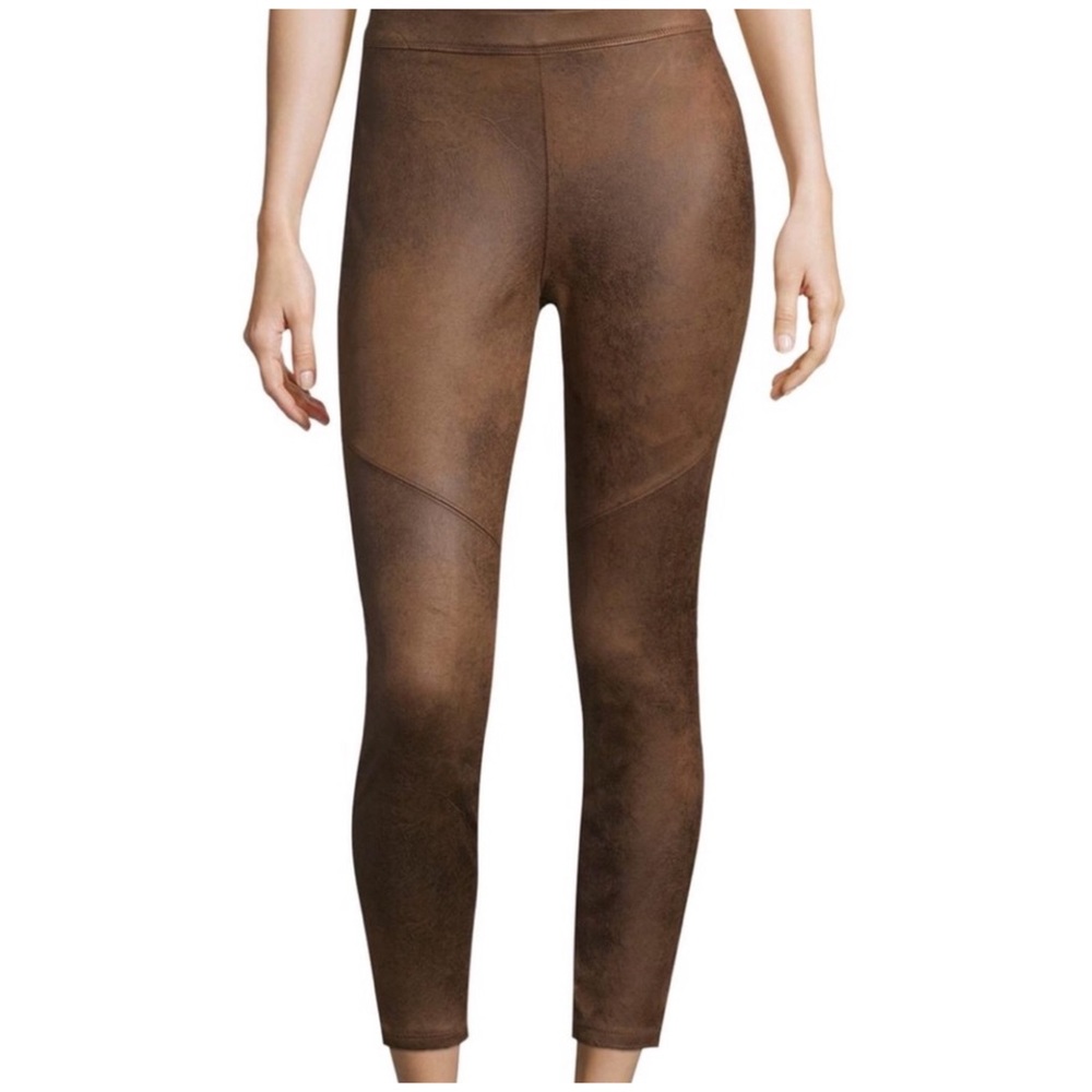 Free People Brown Vegan Suede Leggings Size 28